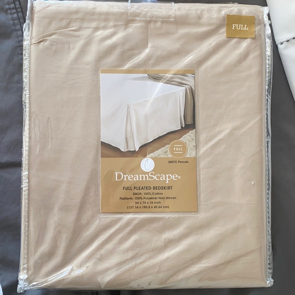 Full Pleated Bedskirt